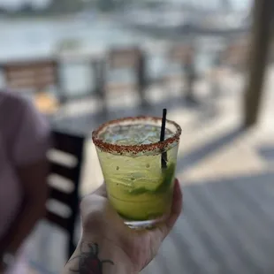 &quot;Spicy fella&quot; Spicy mango margarita
