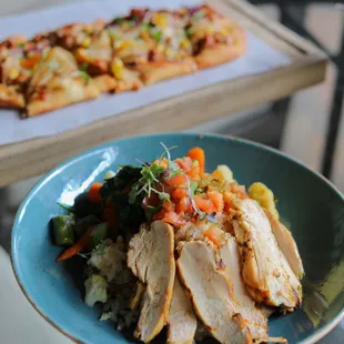 Brown Rice Chicken Bowl