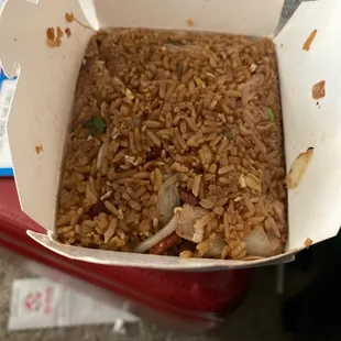 Pork Fried Rice. My personal go to.