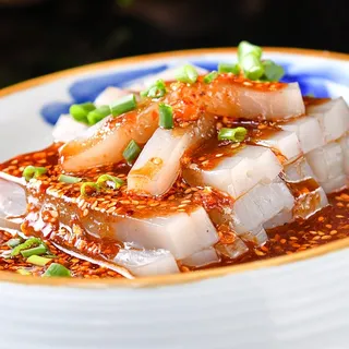 Chongqing Bean Jelly in Chili Sauce 重庆伤心凉粉
