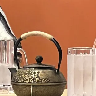 You want some tea? It comes in a cute little teapot!