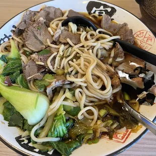 Sichuan Beef Noodle Soup