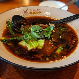 Sichuan Beef Noodle Soup