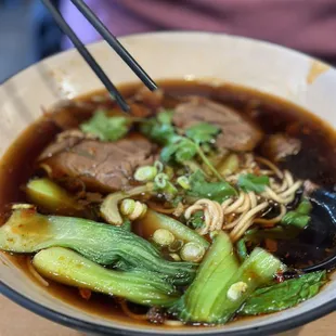 N4. Sichuan Beef Noodle Soup