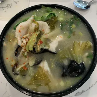 N8. Flunder with Sour Pickled Cabbage