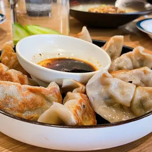 pan fried dumplings