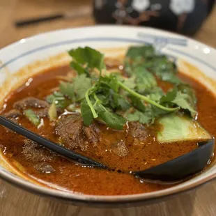 Intestines Noodle Soup