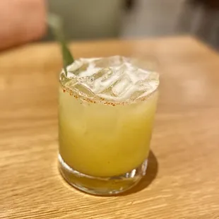 Spicy pineapple margarita