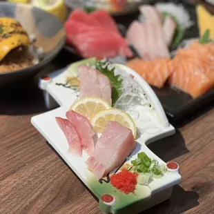 food, sashimi, sushi and sashimi, sushi