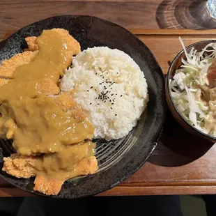 Curry Pork Loin Katsu