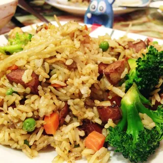 Chinese  Style Sausage Fried Rice