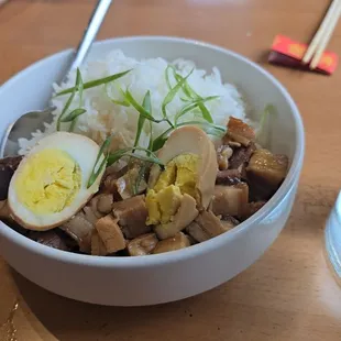 Pork Belly Rice Bowl