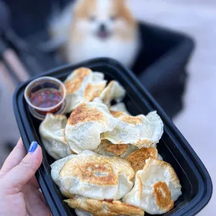 Pork, Shrimp, Egg & Chive Potstickers | 12 pc - $14.99