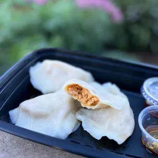 House Special Uni & Pork Dumplings | 2 pc - $6.99 x2 (limit one order per person)