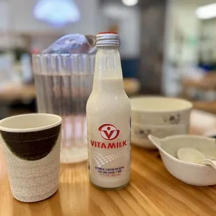 Soy Milk Drink.