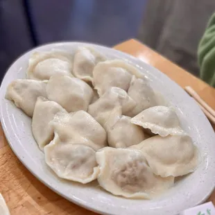 Shitake Mushroom and Fish Dumpling