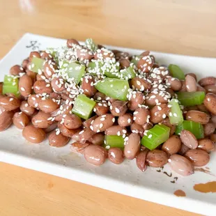 Peanut and Celery appetizer