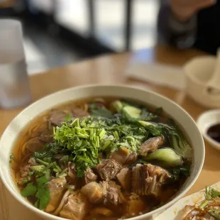 Beef noodles soup