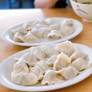 *Pork, Shrimp, Chive, Egg Dumplings + *Chicken Shiitake Dumplings