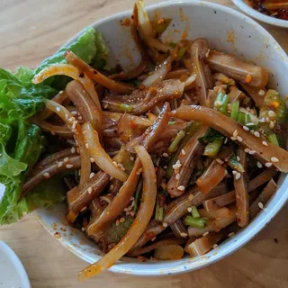 Shredded Pig Ear in Chili Oil Plate