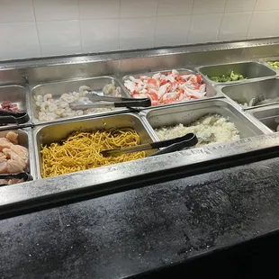 Weekend Dinner Buffet - Hibachi section