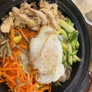 Bibimbap was delicious!