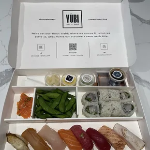 Yubi Delight with Hamachi Jalapeno Roll (GF)