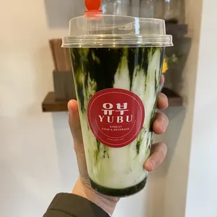 Iced Matcha Latte