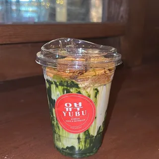 Iced Dalgona Matcha Latte