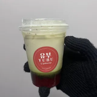 Strawberry Matcha Latte