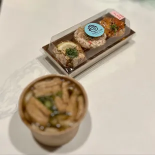 oysters and mussels, food