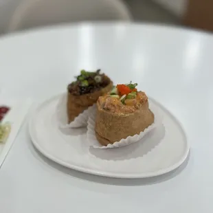 sukiyaki &amp; creamy salmon