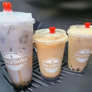 Taro, Brown Sugar and Hokkaido Milkteas