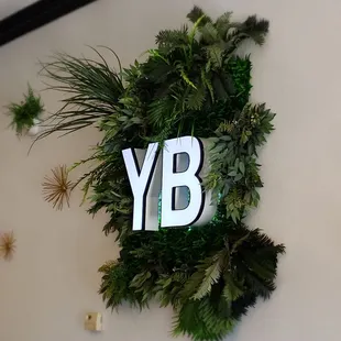 YB sign above - looking good!