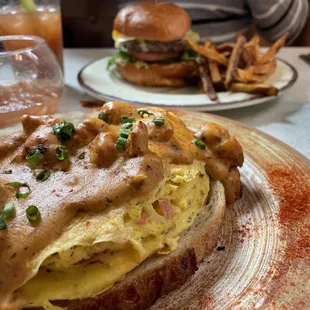 Chilaquiles Burger