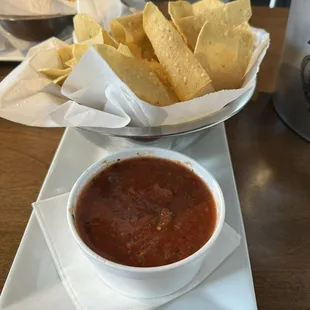 Chips and Roasted Salsa