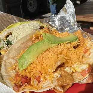 Migas Taco &amp; La Marizol Migas Taco