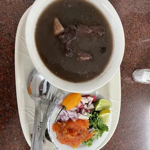 Frijol con puerco soup, soul comforting!