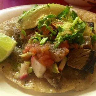 Beef Tongue Taco