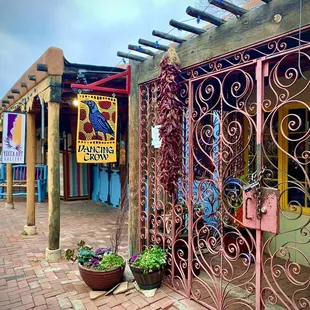 Located in the Old Town Patio Market featuring local artists