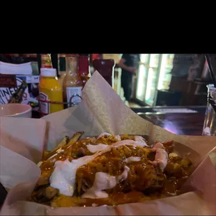 Pulled pork on fries!