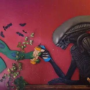 Cool wall art!