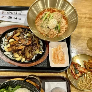 Kimchi Noodle &amp; Pork Belly Combo $27.99