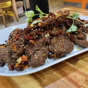 Lamb chops chef special flavor