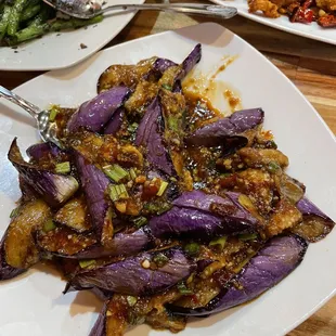 garlic eggplant 4/5 stars