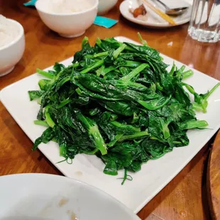 Sauteed greens