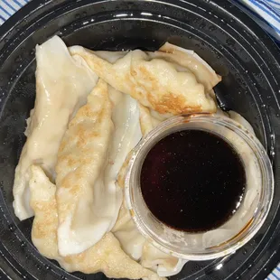 Pan fried dumplings