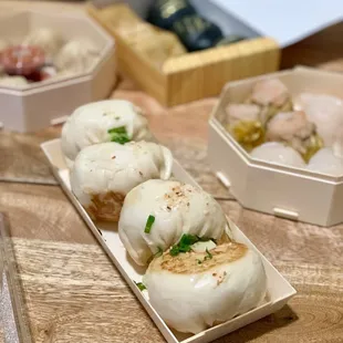 Dim sum set menu of the day