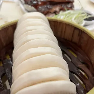Steamed buns.
