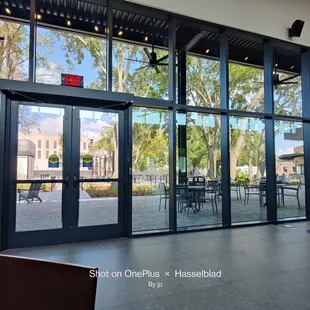 to outside patio (huge)